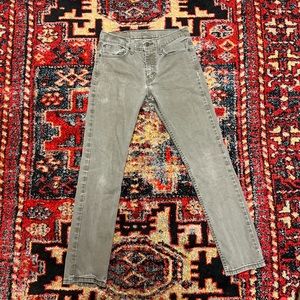Levi’s green jeans